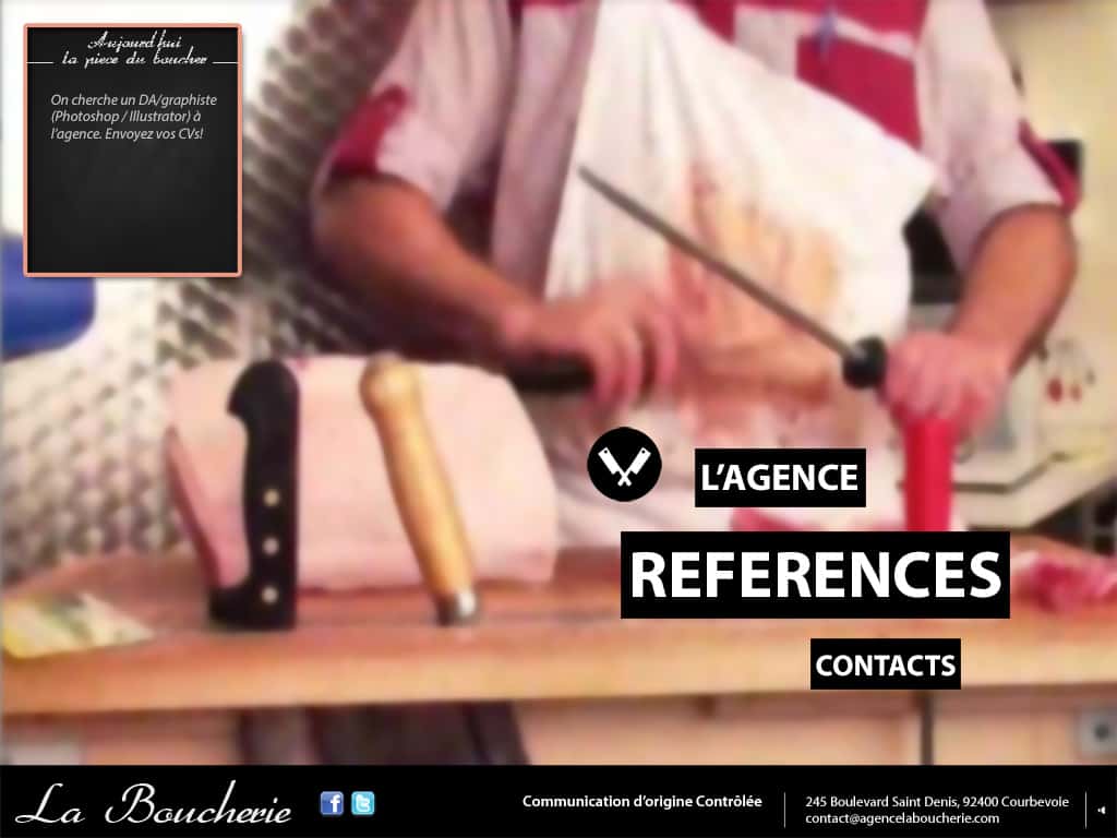 Fullstack dev & motion • Agence la Boucherie