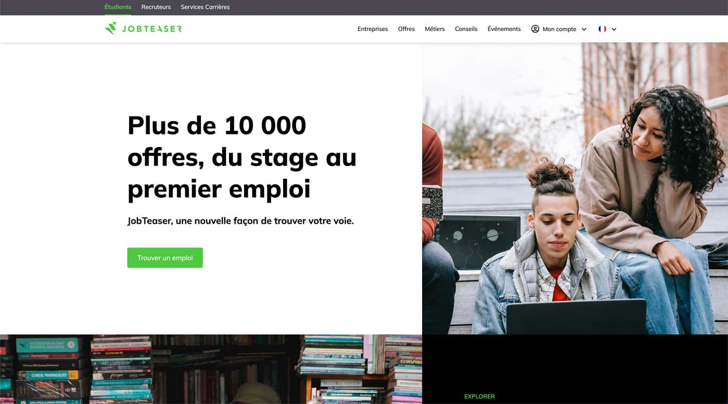 Développeur Front-end • Jobteaser