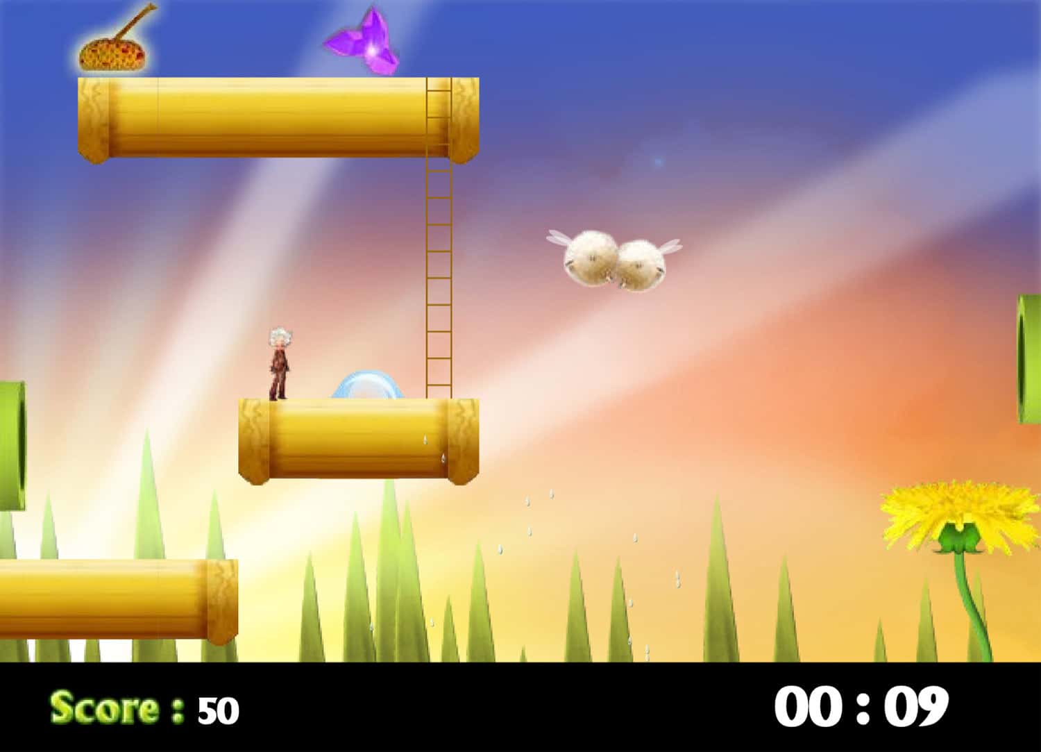 Concept, développemnt fullstack et animations • Gare à la goutte!