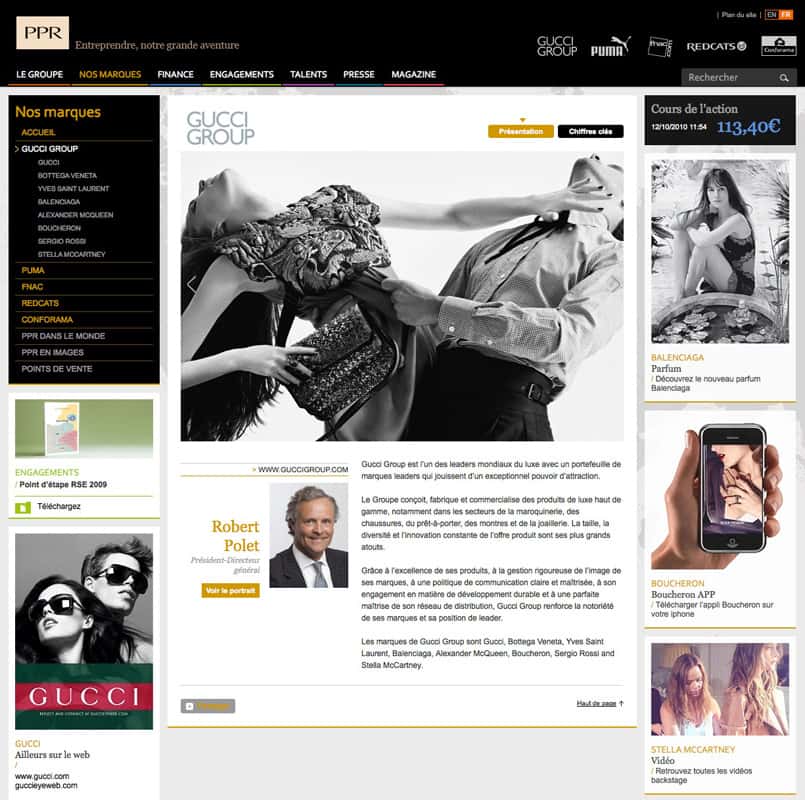 Développeur Front-end • Groupe PPR