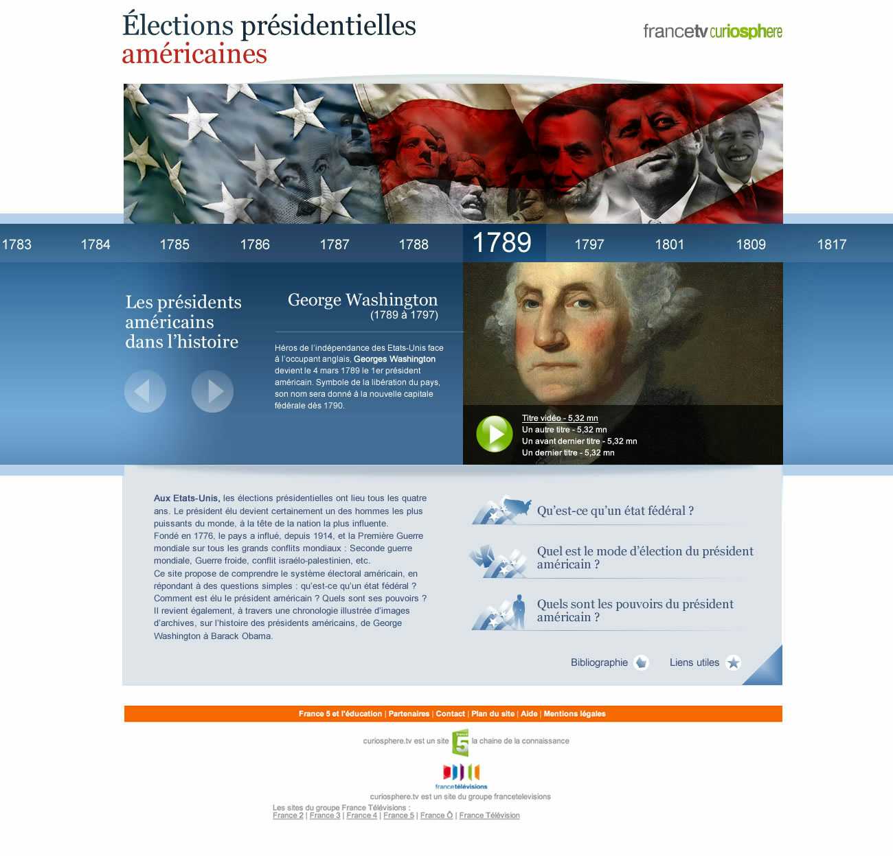 Développeur Front-end & animations • Les élections américaines
